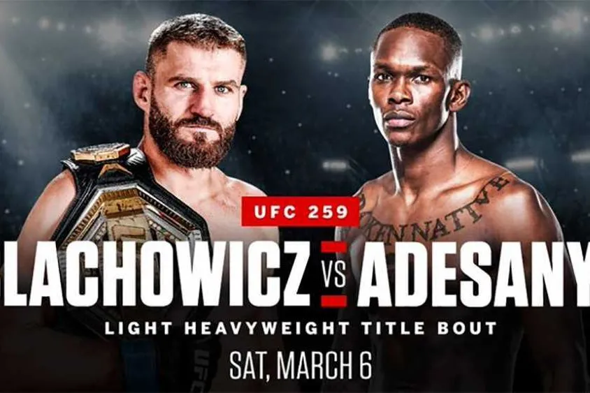 Nhận định và dự đoán trận đấu của Jan Blachowicz vs Israel Adesanya tại UFC 259