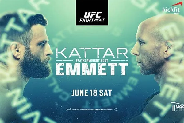 UFC Fight Night: trận đấu Calvin Kattar với Josh Emmett