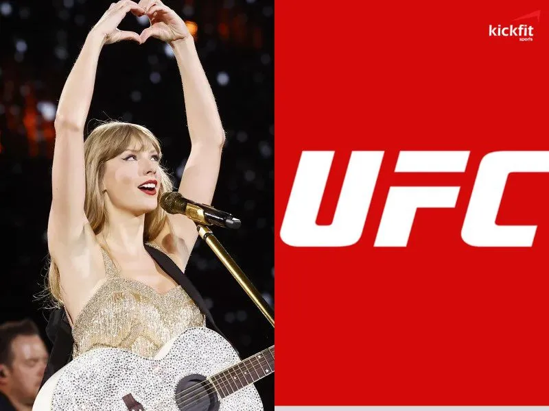 Câu chuyện đùa vui nhộn lan truyền trên X về việc Taylor Swift thi đấu MMA tại UFC