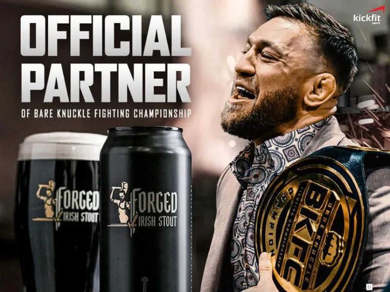 Conor McGregor ký thỏa thuận về quảng bá cho hãng bia với BKFC?