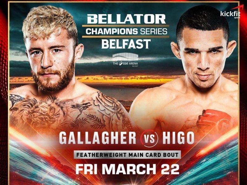 James Gallagher sẽ chiến đấu với Leandro Higo trong sự kiện lần này