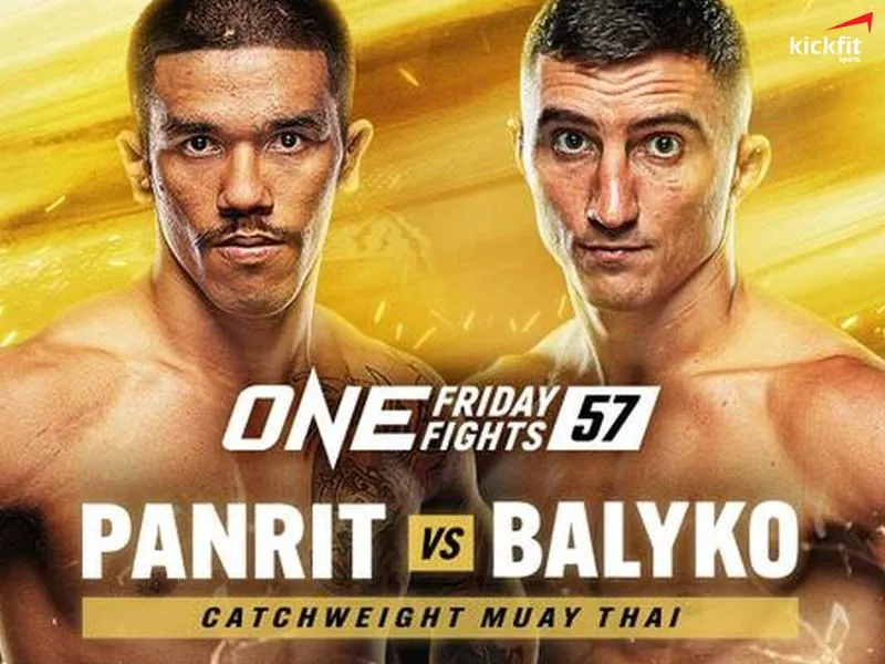 Kết quả ONE Friday Fights 57: Panrit Lukjaomaesaiwaree vs Alexey Balyko