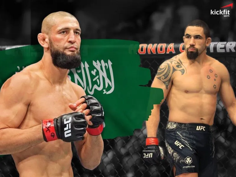 Khamzat Chimaev vs Robert Whittaker sẽ là tâm điểm của UFC Ả Rập