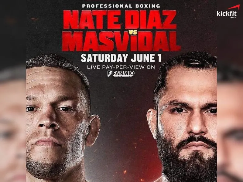 Nate Diaz vs Jorge Masvidal sắp so tài trên sàn Boxing thay vì lồng bát giác