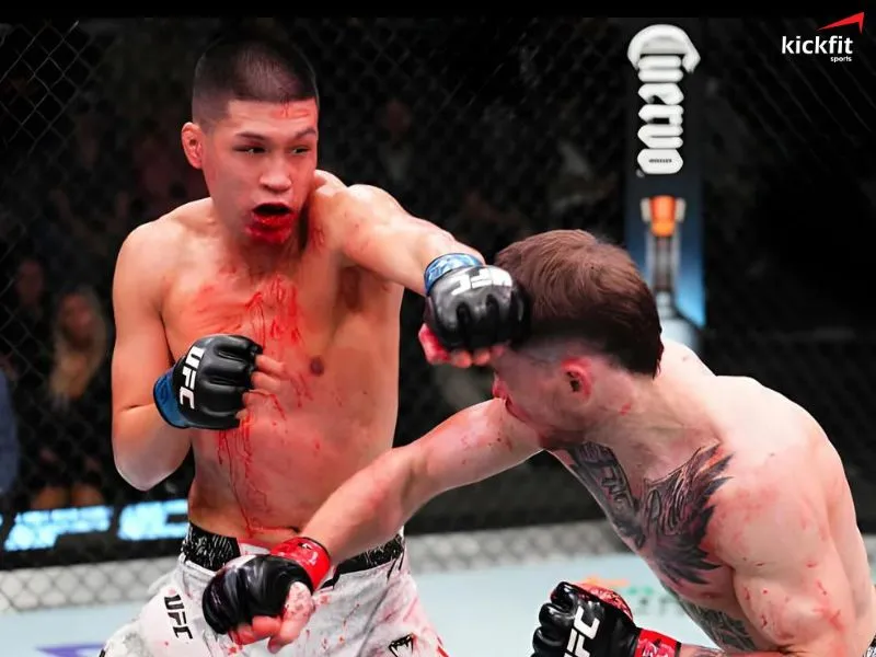 Steven Nguyễn thua trong trận ra mắt UFC vào cuối tuần qua