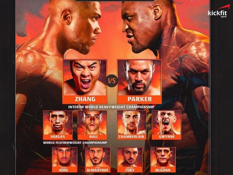 Sự kiện 'Knockout Chaos' quy tụ 6 cặp đấu Boxing đỉnh cao