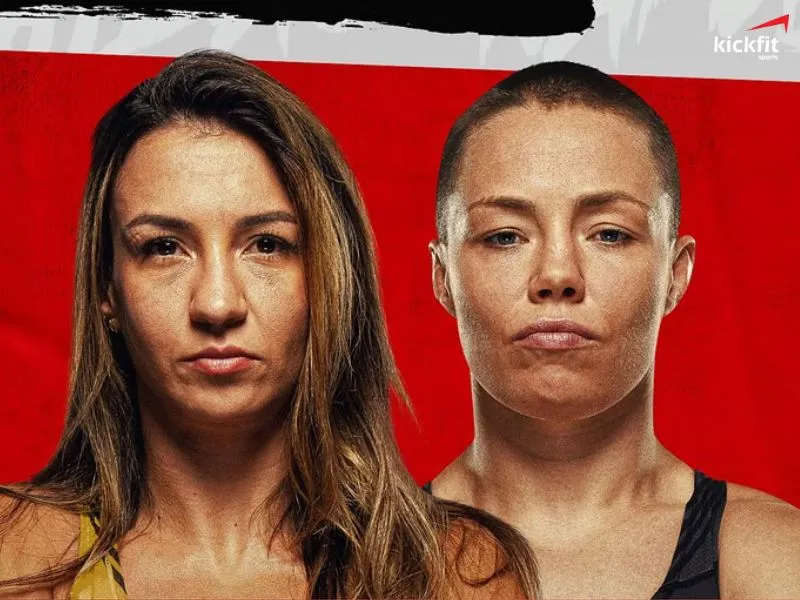 Trận đấu dẫn đầu UFC Fight Night 240 là trận đấu hạng ruồi giữa 2 nữ võ sĩ Amanda Ribas và Rose Namajunas