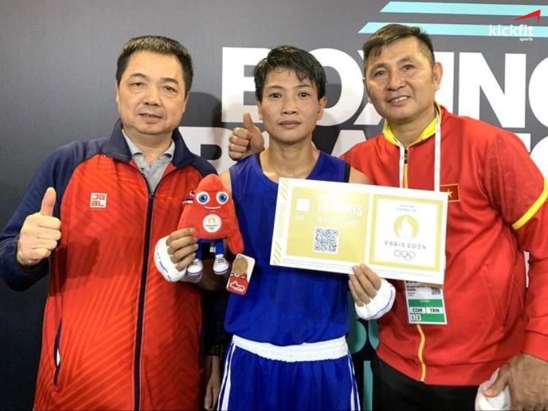Võ Thị Kim Ánh là VĐV thứ 5 của Việt Nam giành vé chính thức tham dự Olympic Paris 2024