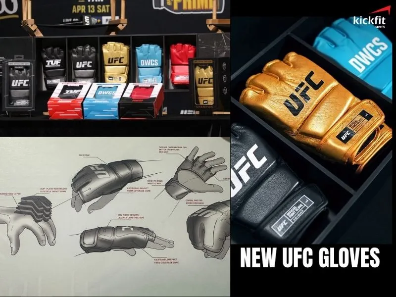 Găng tay UFC mới sẽ có những thay đổi tùy theo từng sự kiện và hạn chế các võ sĩ phạm luật