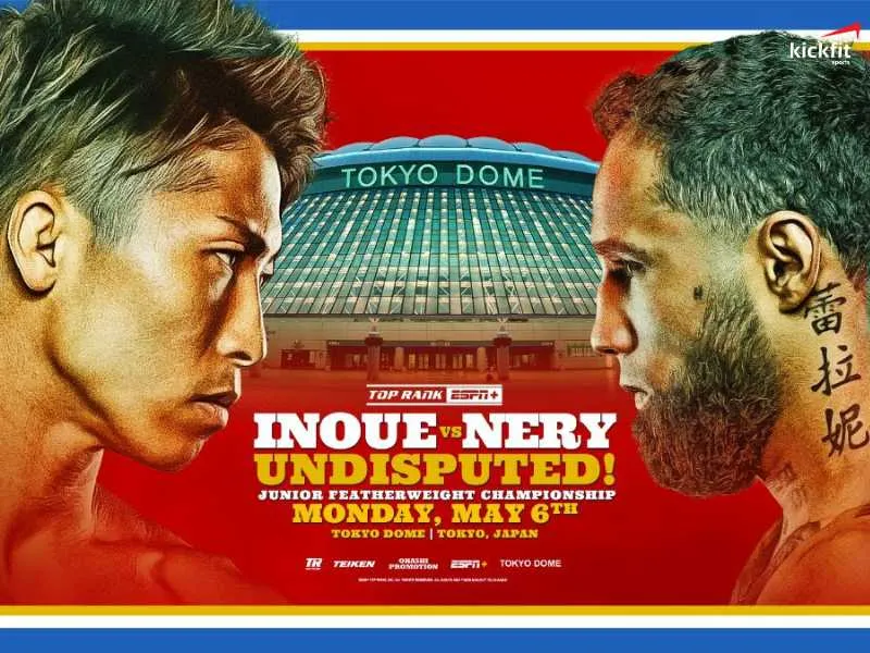 Theo lịch đấu Naoya Inoue vs Luis Nery được công bố, sự kiện sẽ diễn ra vào ngày 6 tháng 5