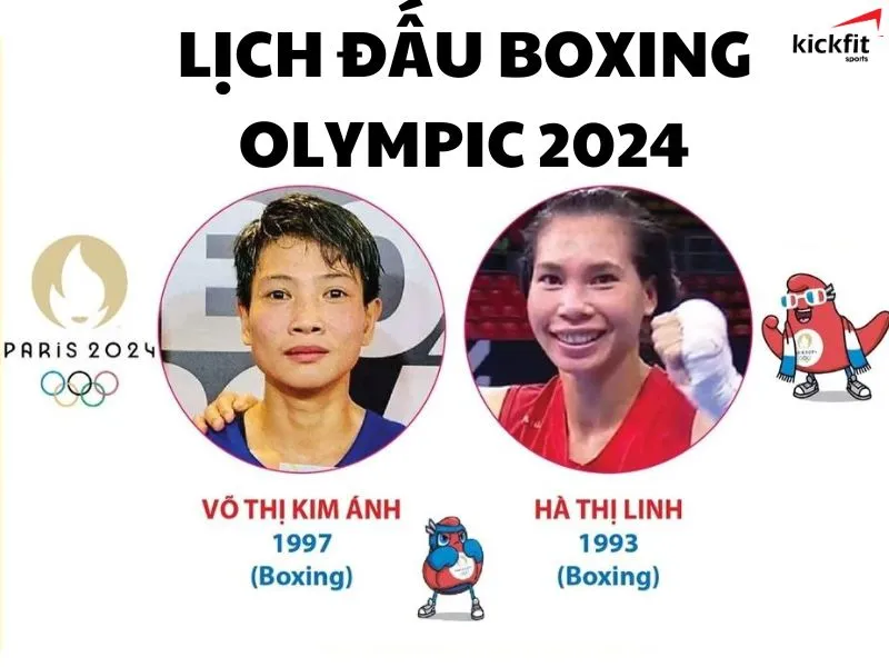 Cập nhật lịch thi đấu Boxing Olympic 2024