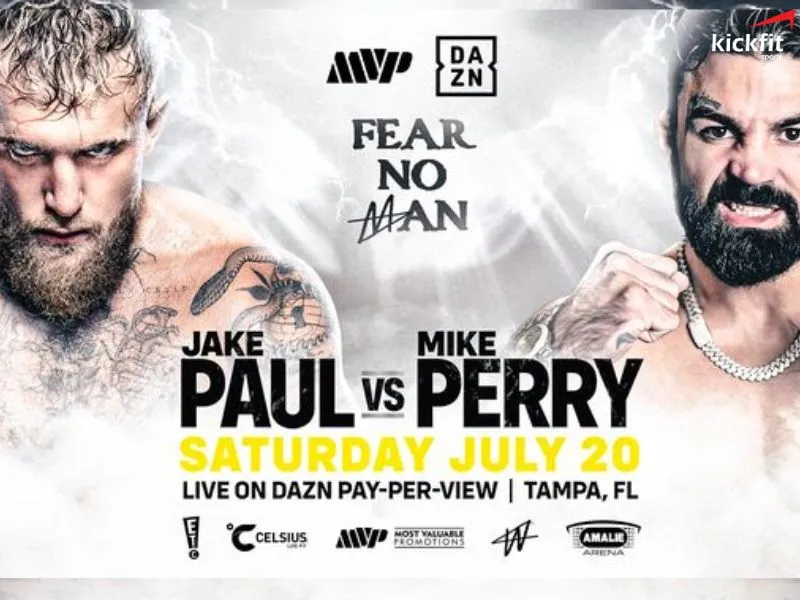 Lịch đấu Boxing Jake Paul vs Mike Perry