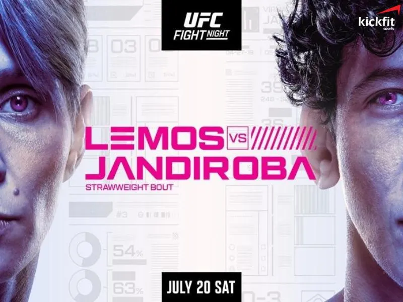 Lịch đấu UFC Vegas 94: Amanda Lemos vs Virna Jandiroba