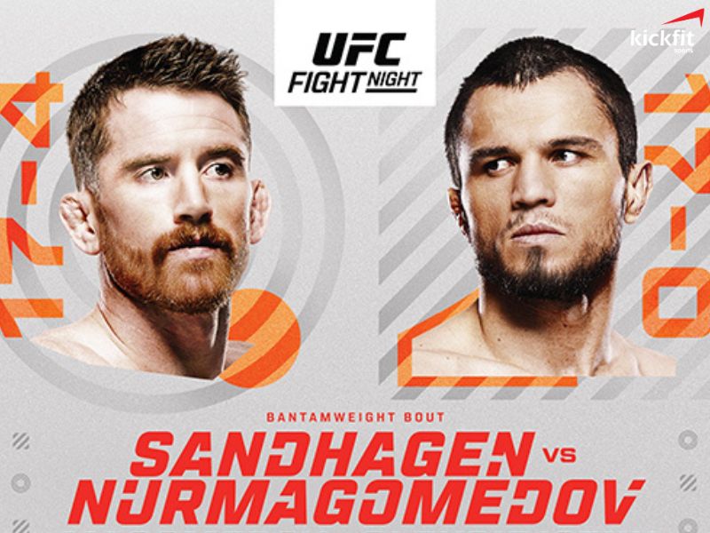 Lịch đấu UFC tháng 8 năm 2024: UFC ABC 7: Sandhagen vs Nurmagomedov