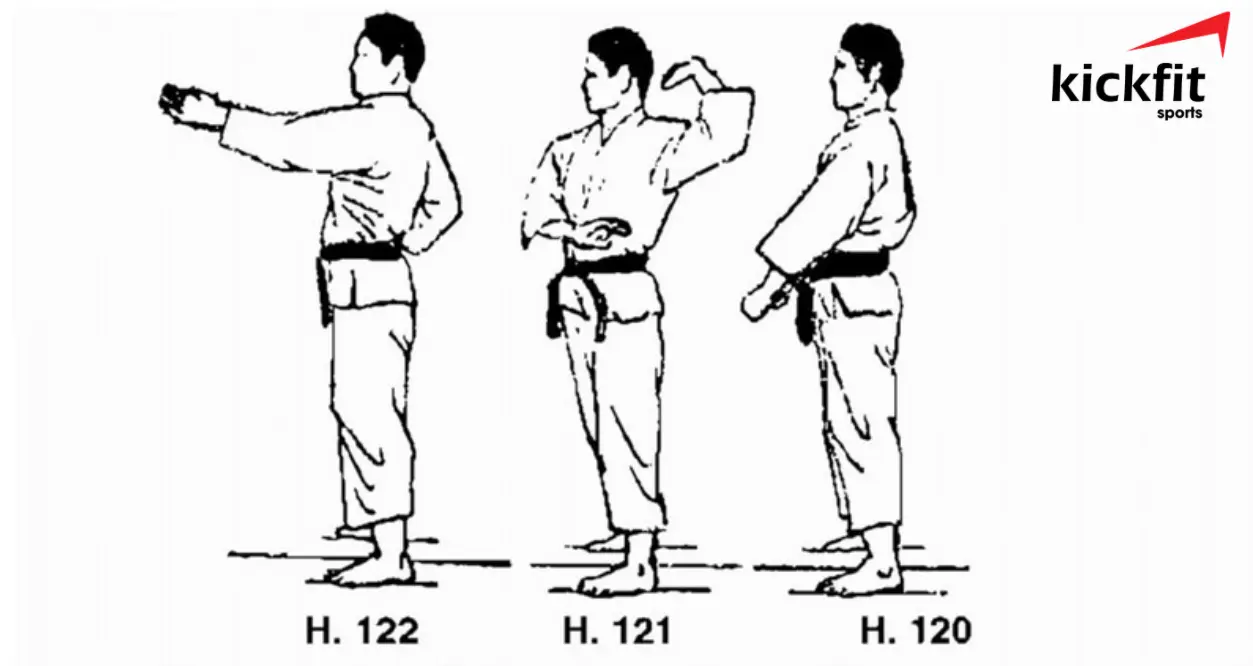 Đòn tay trong bộ kỹ thuật Karate