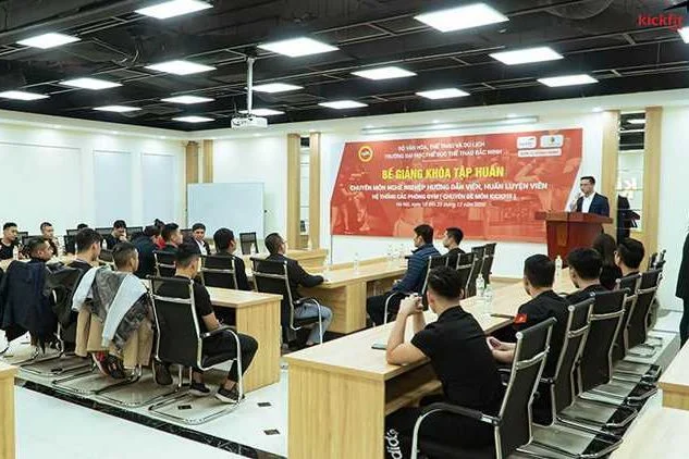 Bế giảng khóa tập huấn Chuyên môn nghề nghiệp HDV/HLV hệ thống các phòng gym