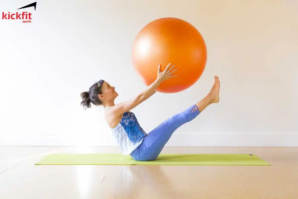 Các bài tập yoga với bóng giúp cải thiện sức bền tốt hơn