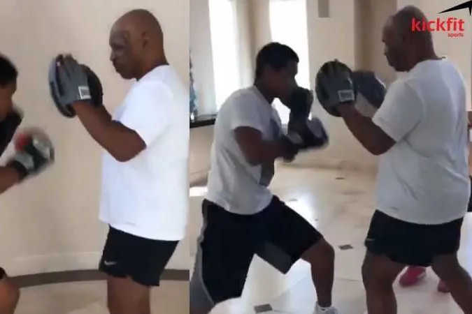 Con trai của Mike Tyson trình diễn kỹ thuật boxing