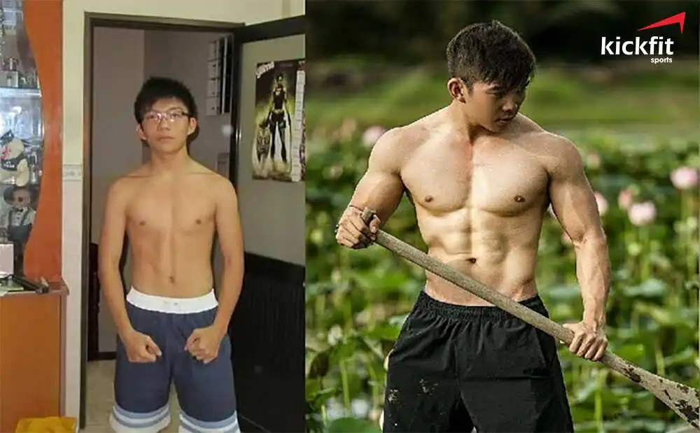 PT Gym Từ Chí Quang chia sẻ bí quyết tăng 20kg sở hữu bụng 6 múi nổi bật