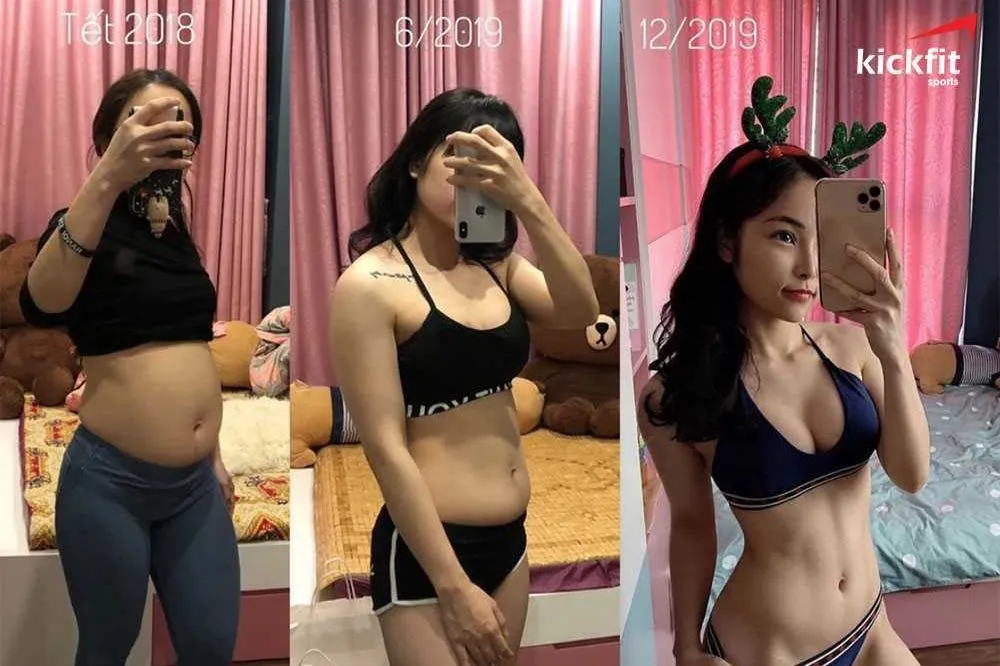 Lê Huyền Trang và hành trình từ cô nàng béo tròn đến hotgirl phòng tập