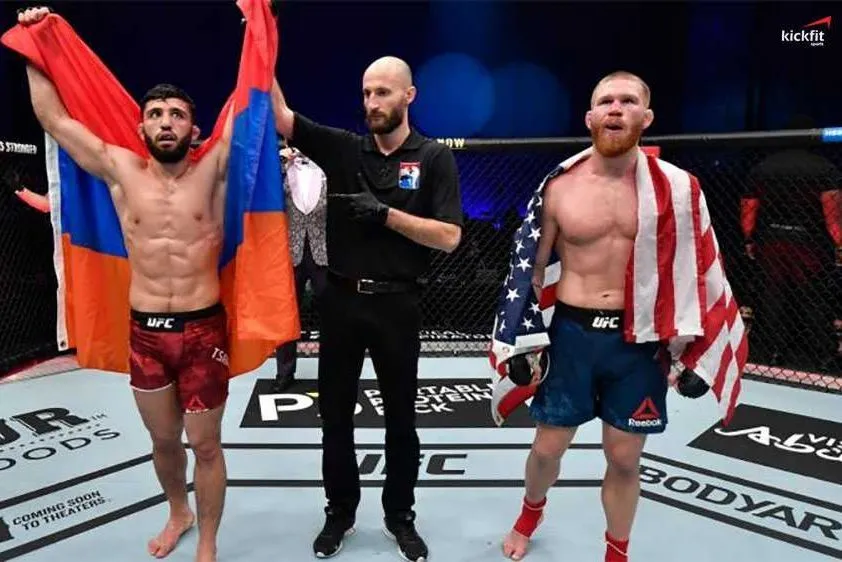 Arman Tsarukyan đã giành được chiến thắng thứ ba tại UFC