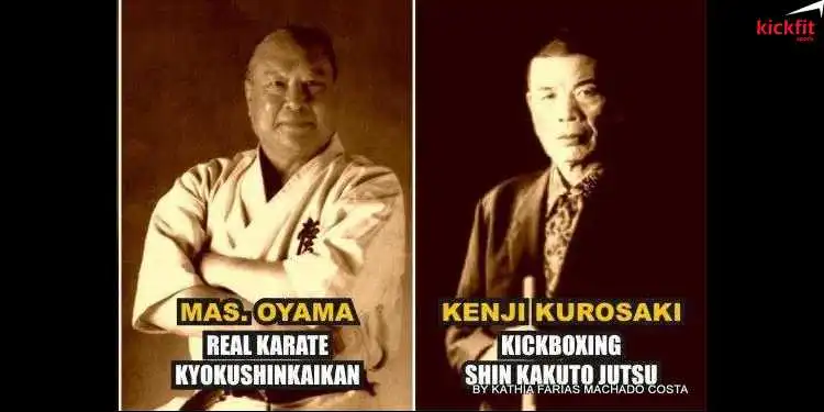 Kenji Kurosaki và tổ sư Oyama