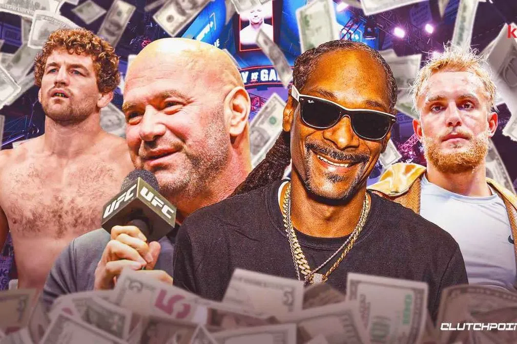 Snoop Dogg cược Dana White 2 triệu USD nếu Jake Paul đánh bại Ben Askren