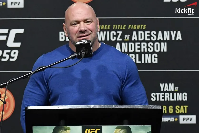 Chủ tịch UFC Dana White gửi lời nhắn đến Israel Adesanya sau thất bại tại UFC 259