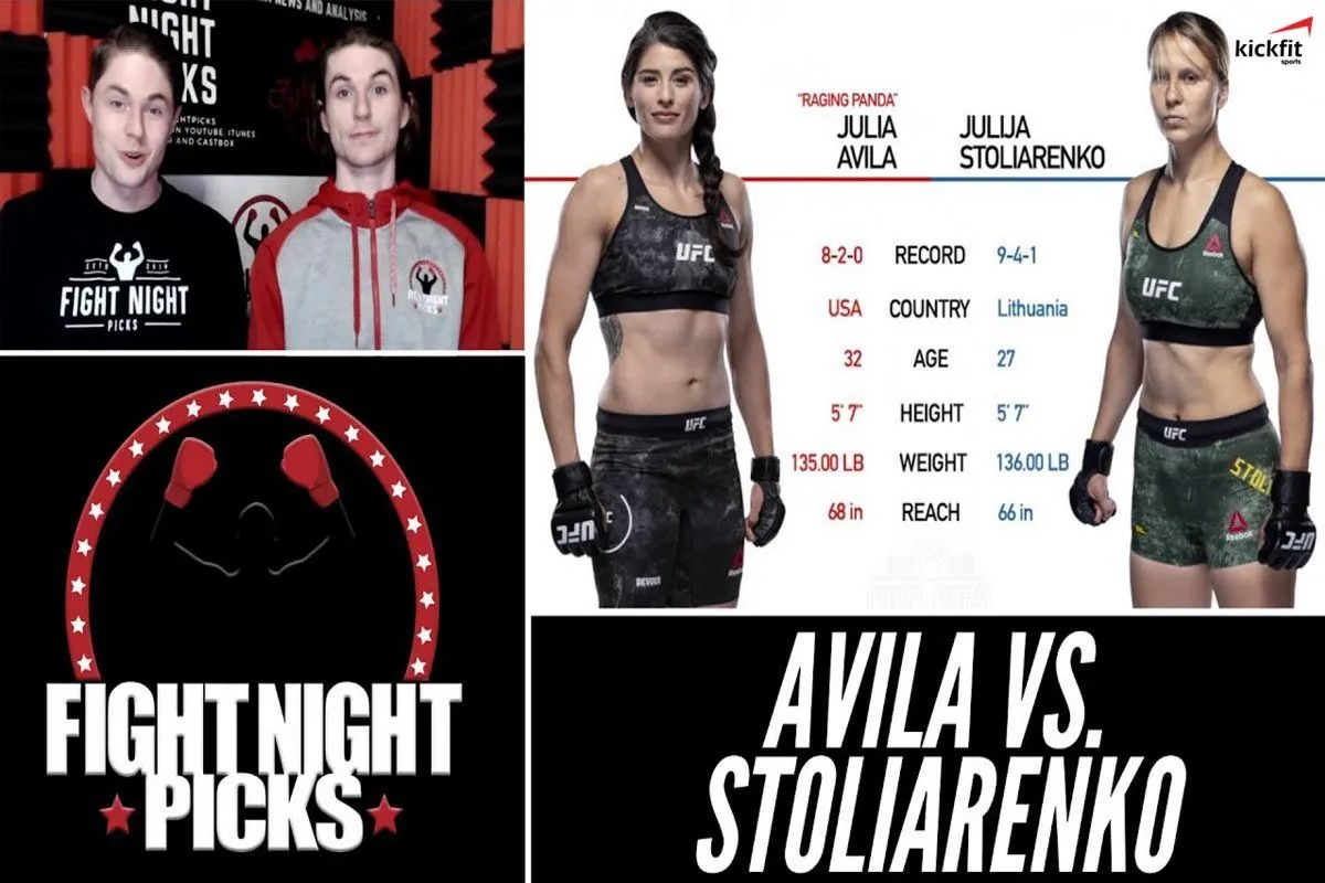 Trận đấu giữa Julija Stoliarenko và Julia Avila tại UFC Vegas 22 bị hủy