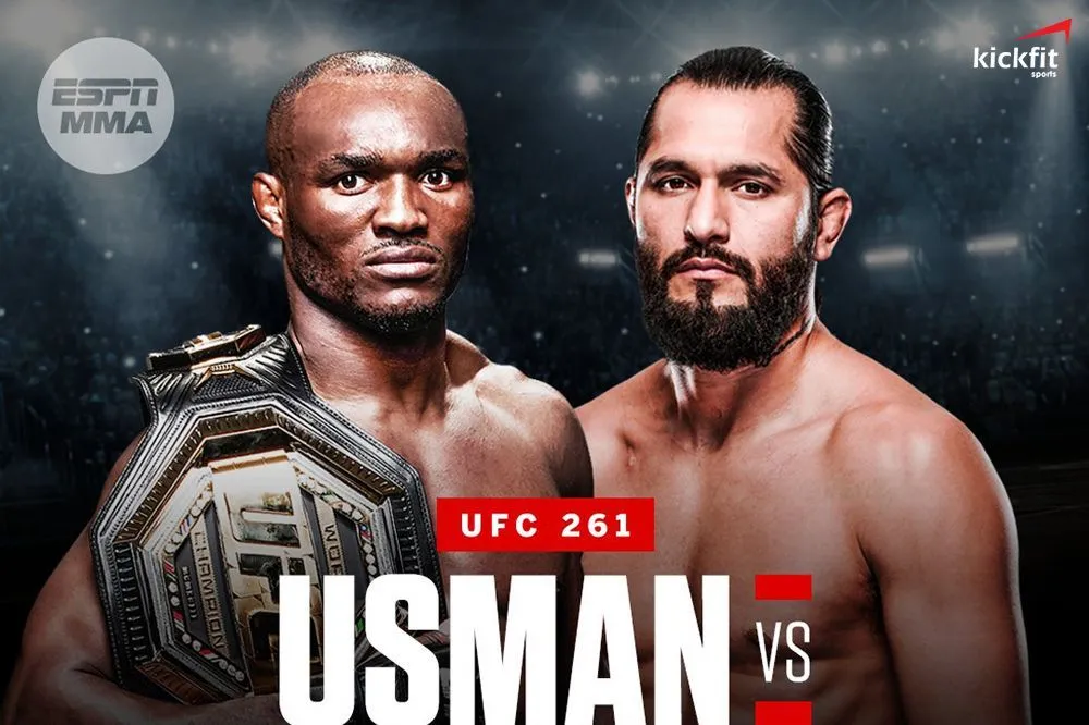 UFC 261: Kamaru Usman vs Jorge Masvidal chuẩn bị tái đấu, UFC chào đón khán giả trở lại sân