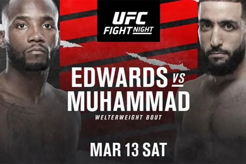 Phát trực tiếp UFC Vegas 21: Leon Edwards vs Belal Muhammad