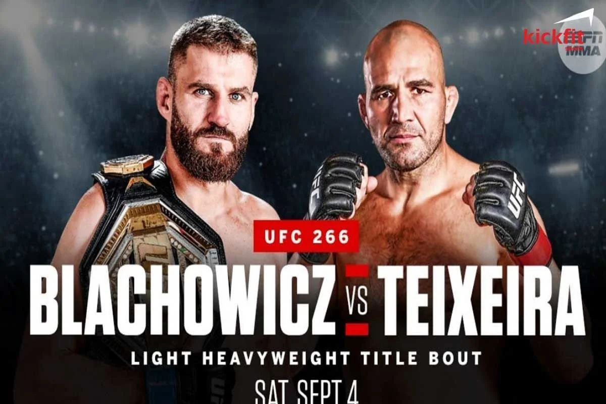 Jan Blachowicz vs Glover Teixeira được sắp xếp một trận đấu tại UFC 266 vào ngày 4 tháng 9