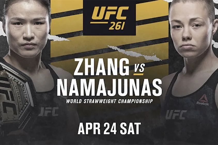 Dự đoán UFC 261: Weili Zhang vs Rose Namajunas ai sẽ giành chiến thắng?