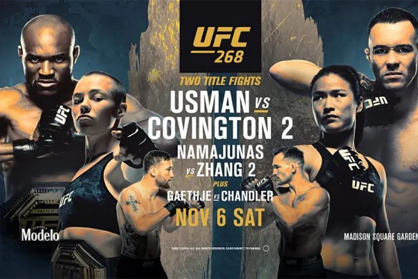 Trực tiếp UFC 268: Trận đấu tranh đai vô địch hạng bán trung giữa Kamaru Usman và Colby Covington