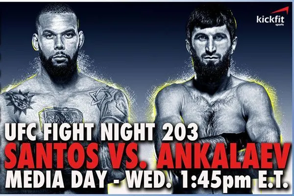 UFC Fight Night 203: trận đấu chính giữaThiago Santos vs Magomed Ankalaev