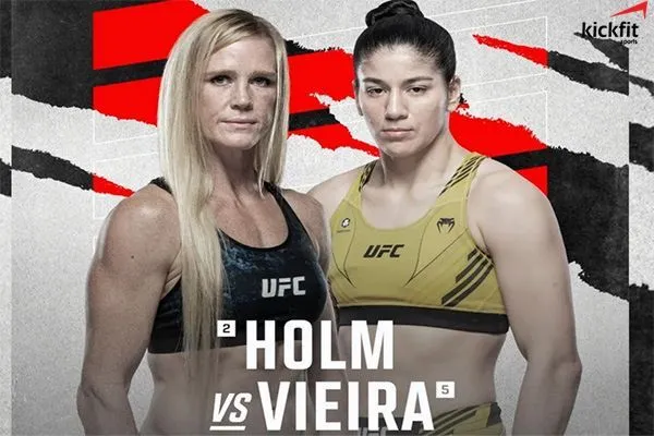 UFC Fight Night: thời gian, địa điểm thẻ đấu Holly Holm với Ketlen Vieira