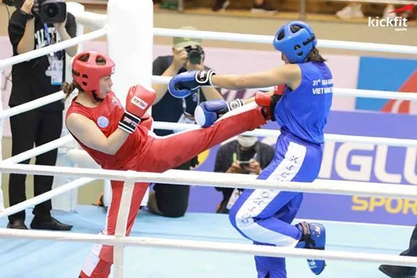 Kickboxing Việt Nam tại SEA Games 31 chính thức giành 5 vé vào chung kết