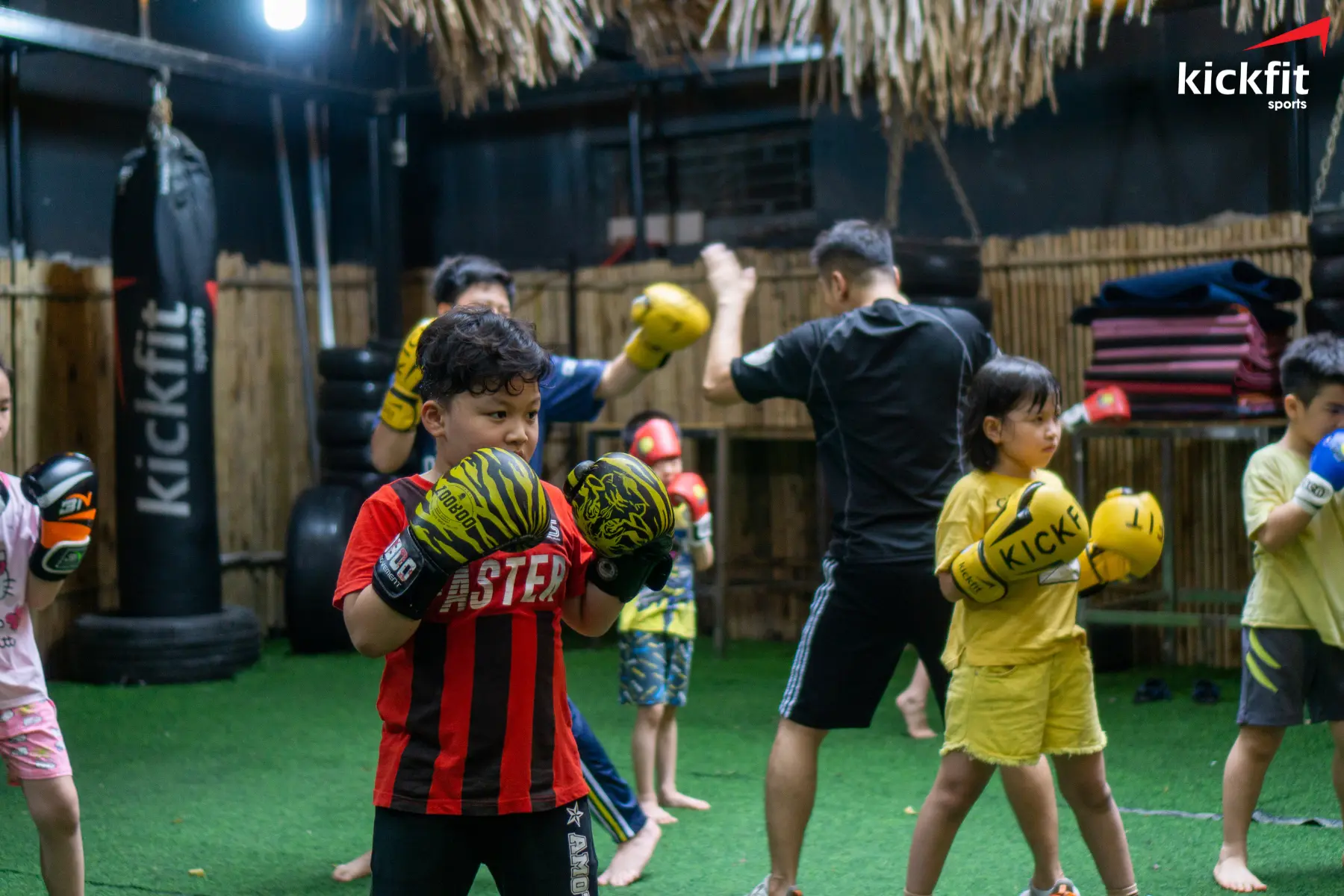Lớp học võ cho bé tại Kickfit-Sports sẽ giúp bé tiếp cận với võ dễ dàng hơn