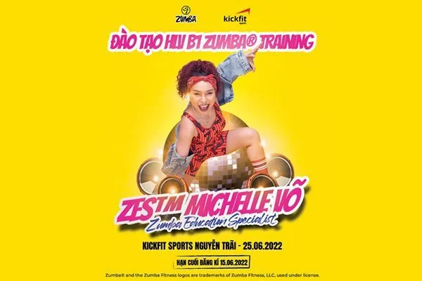 ĐÀO TẠO HLV B1 ZUMBA® TRAINING TẠI 275 NGUYỄN TRÃI