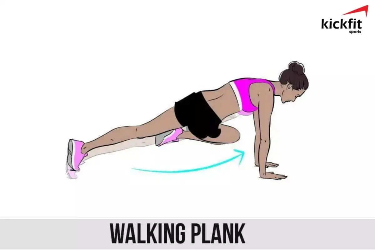 Bài tập Walking Plank
