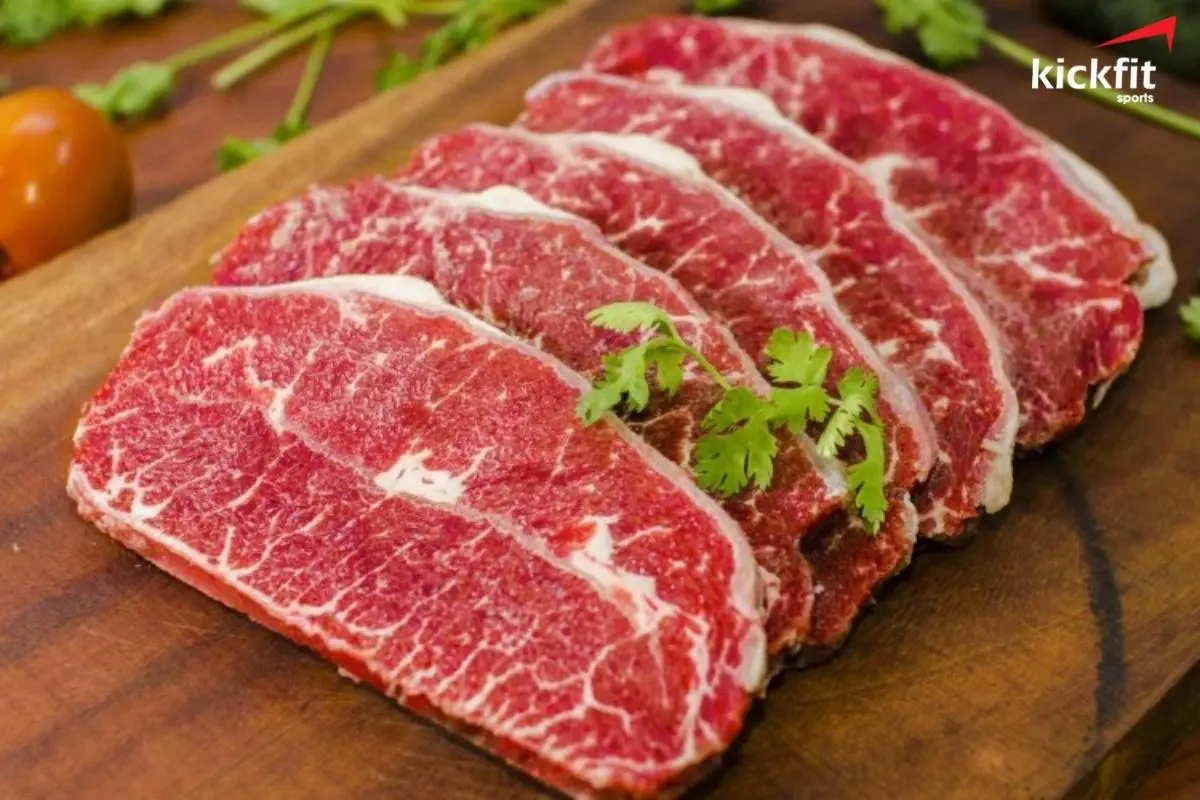 Thịt bò là thực phẩm chứa rất nhiều Protein