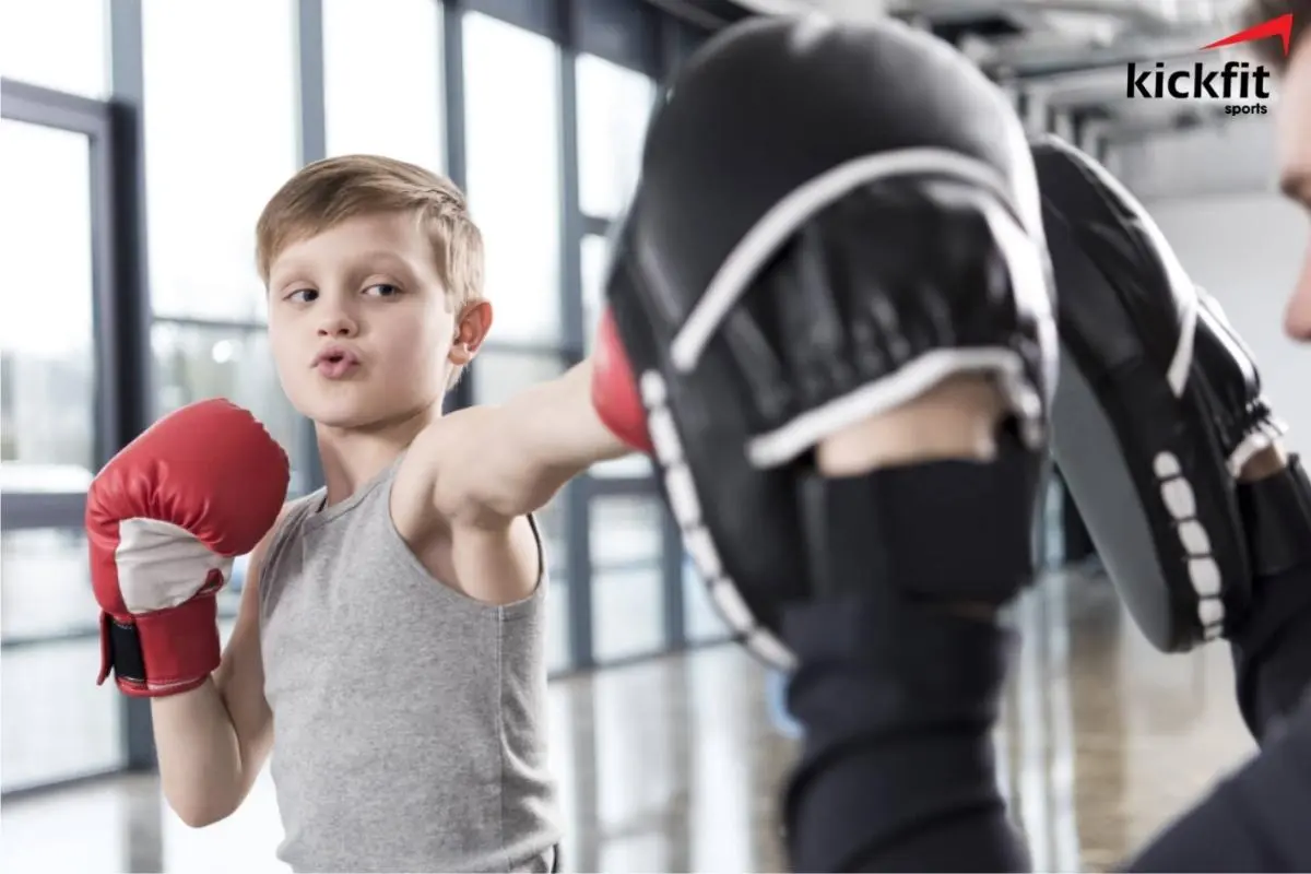 Boxing giúp tăng cường hoạt động thể chất của trẻ