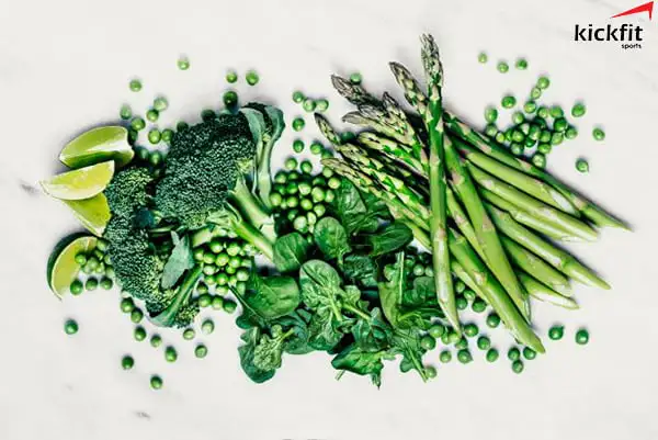 Chế độ dinh dưỡng tập pilates - Ăn nhiều rau xanh