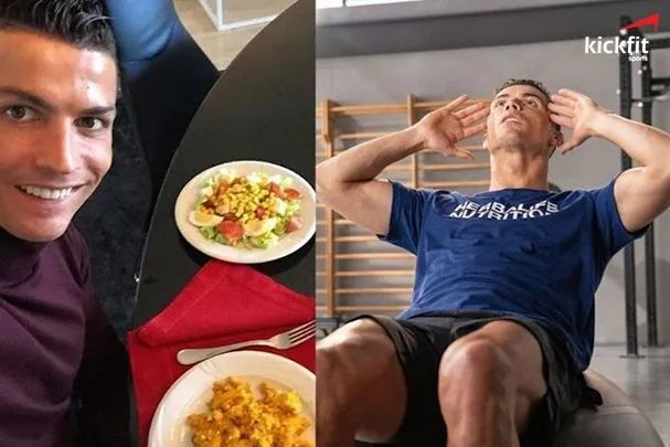 Chế độ ăn uống và tập luyện của Ronaldo tại World Cup 2022