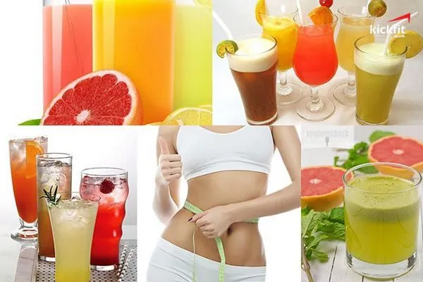 Top 5 các loại nước uống giúp giảm mỡ bụng