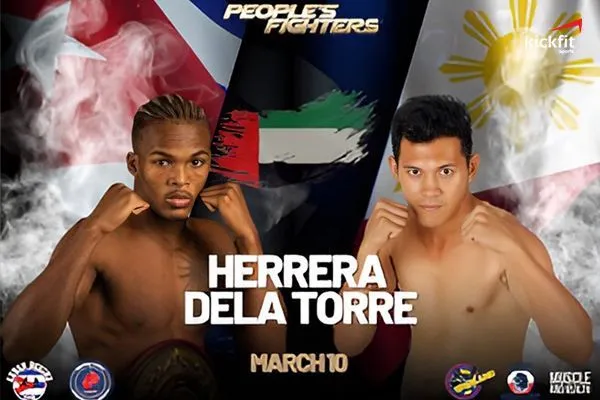 Jadier Herrera đối đầu Harmonito Dela Torre tại giải People’s Fighters