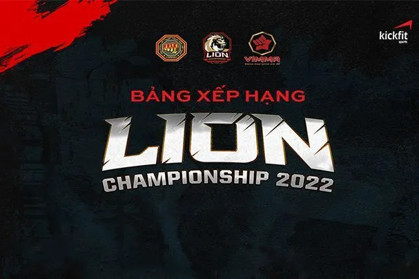 Công bố bảng xếp hạng Lion Championship 2022