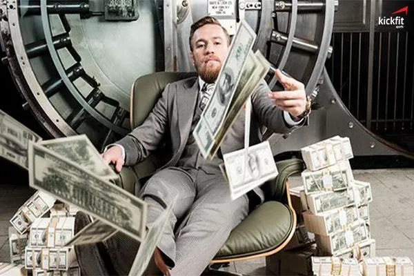 Conor McGregor có mặt trong danh sách những vận động viên được trả lương cao nhất mọi thời đại