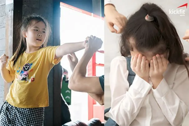 Cách Kickfit dạy cách trẻ tự vệ để đối phó với những kẻ bắt nạt ở trường