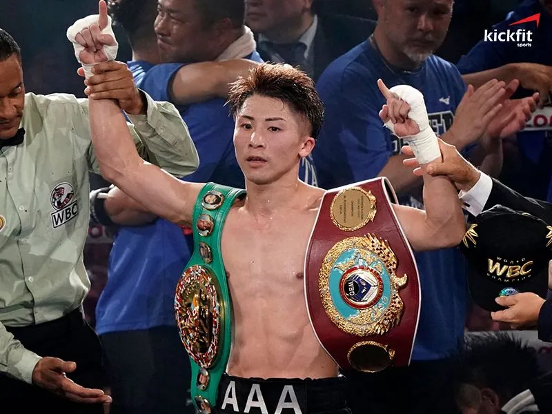 Naoya Inoue trở thành nhà vô địch 4 hạng cân của WBO và WBC
